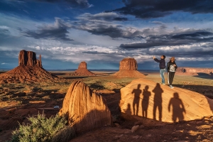 Monument Valley Sonnenuntergang (3)