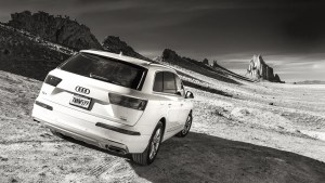 Audi Q7 goes to Shiprock